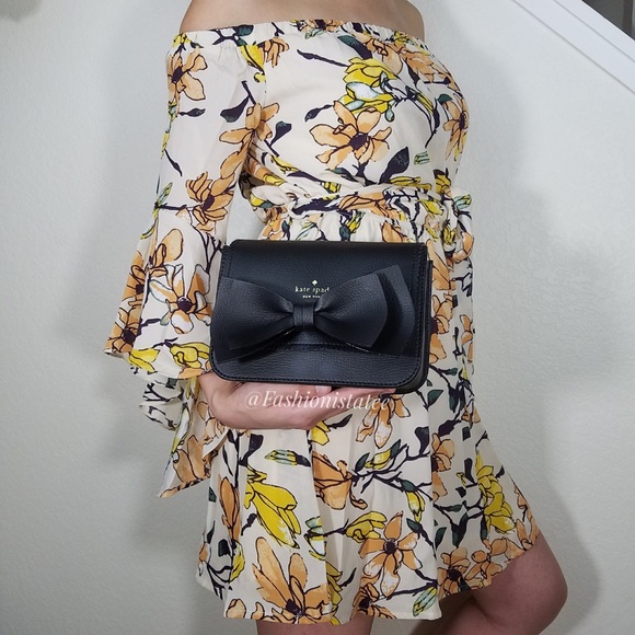 NWT KATE SPADE HANNI VANDERBILT CROSSBODY BLACK - Picture 7 of 8